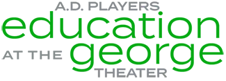 A.D. Players Education at the George Theater logo