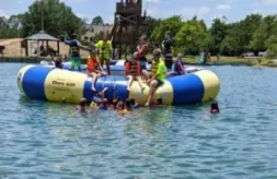 Camp West fun on the water