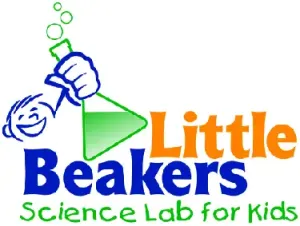 Logo for Little Beakers Science Lab for Kids